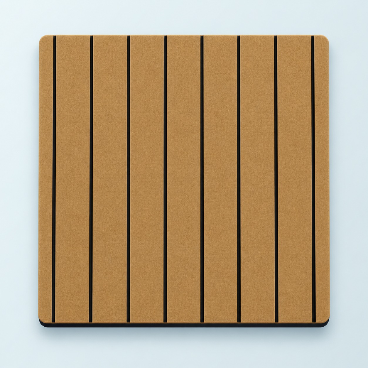 Classic Teak: patrón clásico de líneas rectas paralelas
